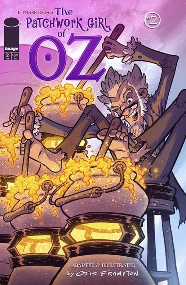 The Patchwork Girl of Oz #2 cover