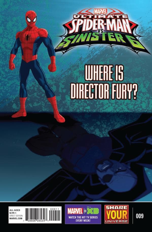 Marvel Universe Ultimate Spider-Man vs. Sinister Six #9 cover