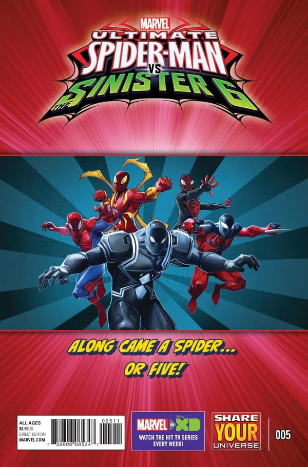 Marvel Universe Ultimate Spider-Man vs. Sinister Six #5 cover