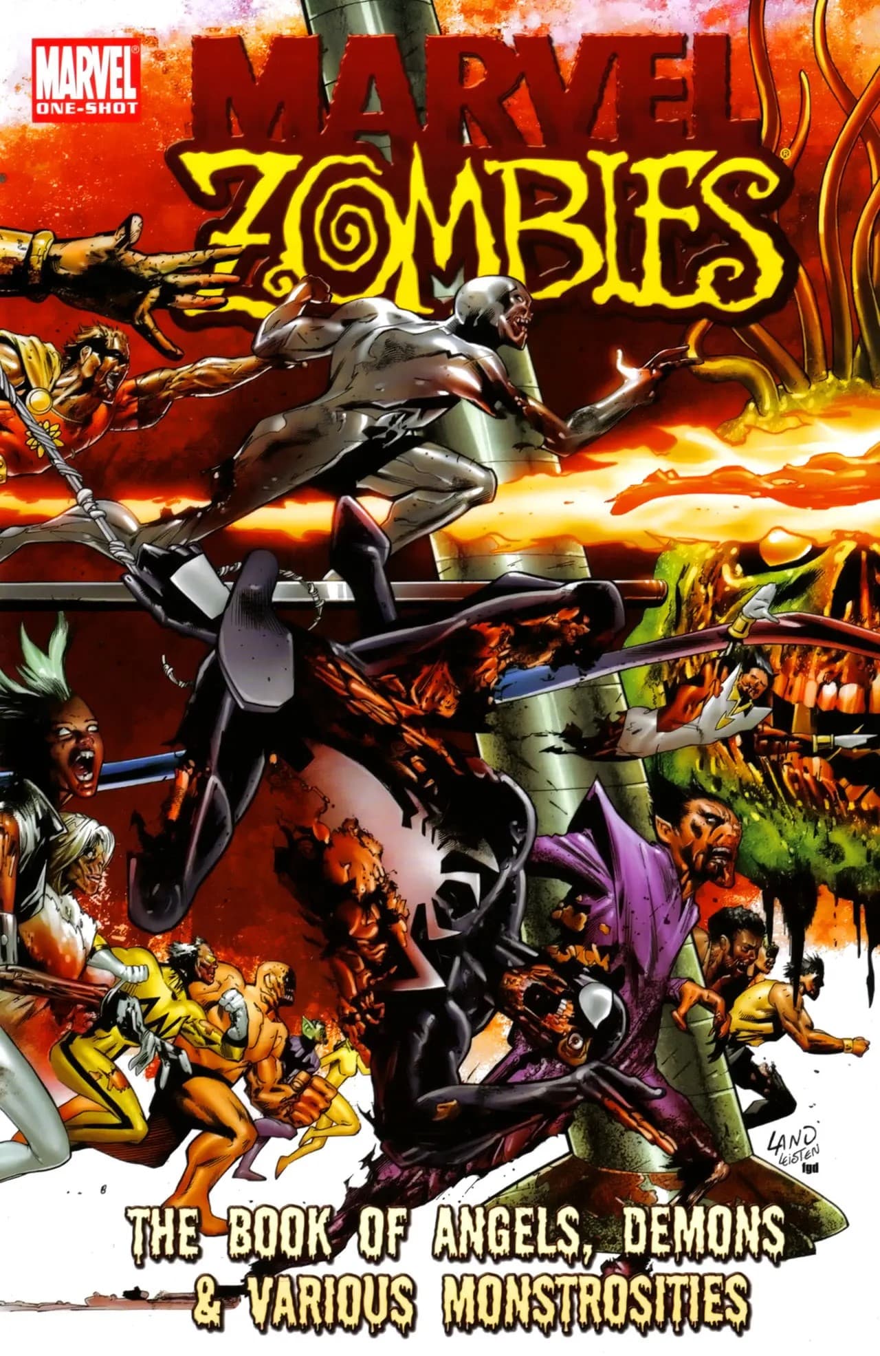 Marvel Zombies: The Book of Angels, Demons & Various Monstrosities #1 cover