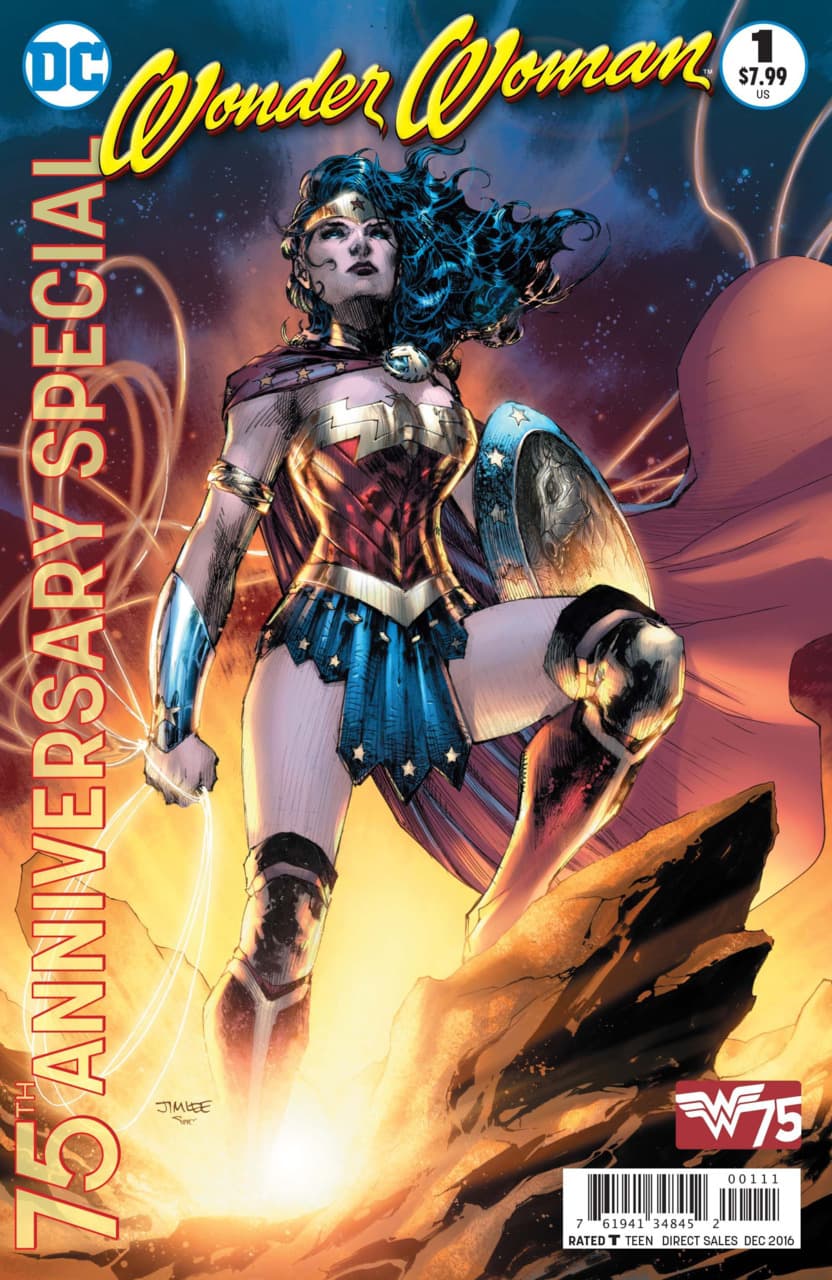 Wonder Woman 75th Anniversary Special #1 cover