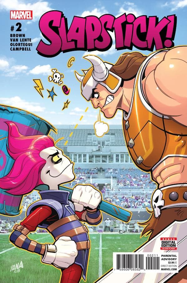 Slapstick #2 cover