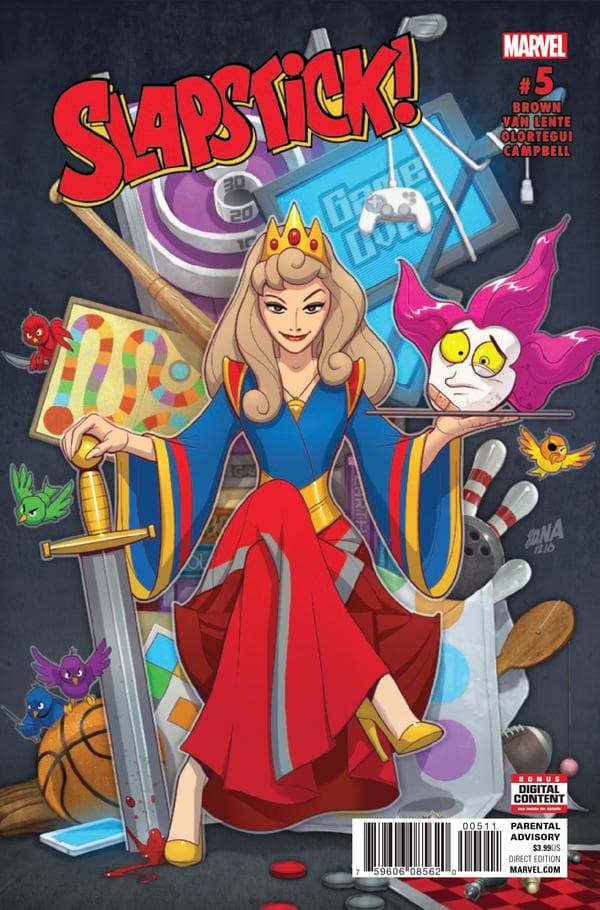 Slapstick #5 cover