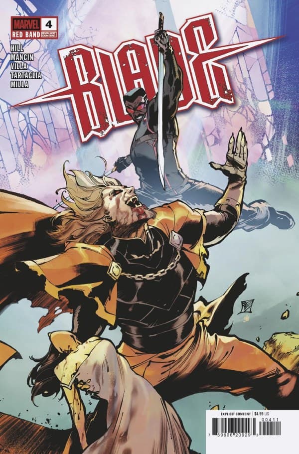 Blade: Red Band #4 cover