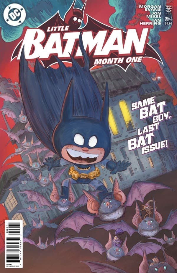 Little Batman: Month One #4 cover
