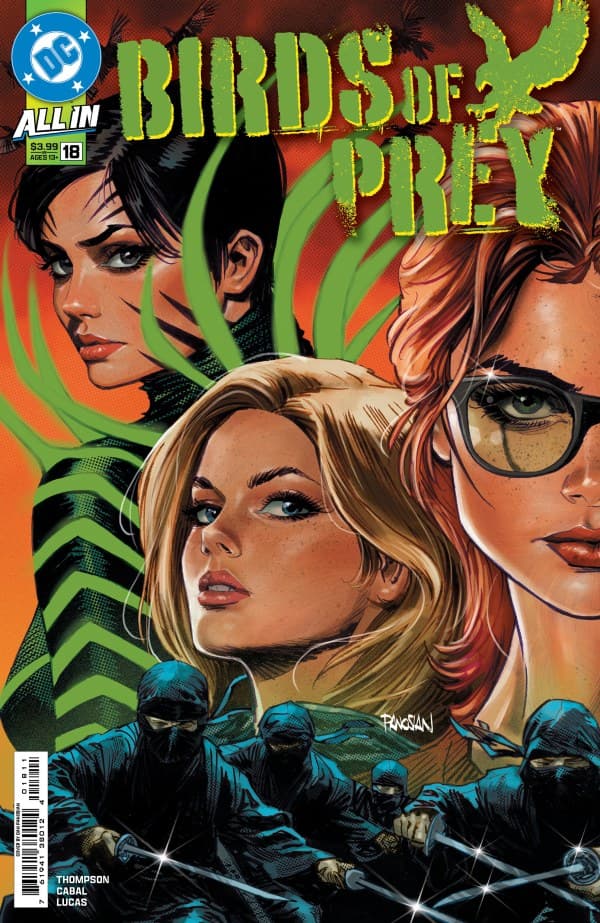 Birds of Prey #18 cover