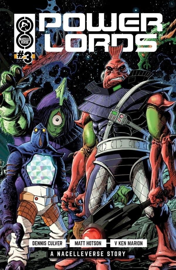 Power Lords #3 cover