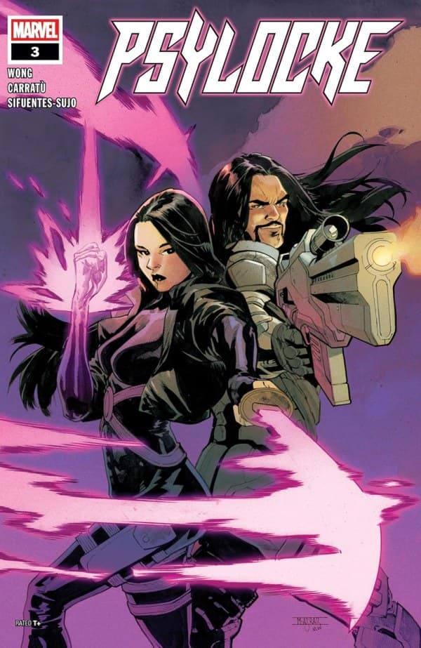 Psylocke #3 cover