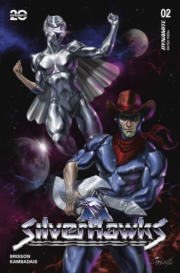 SilverHawks #2 cover