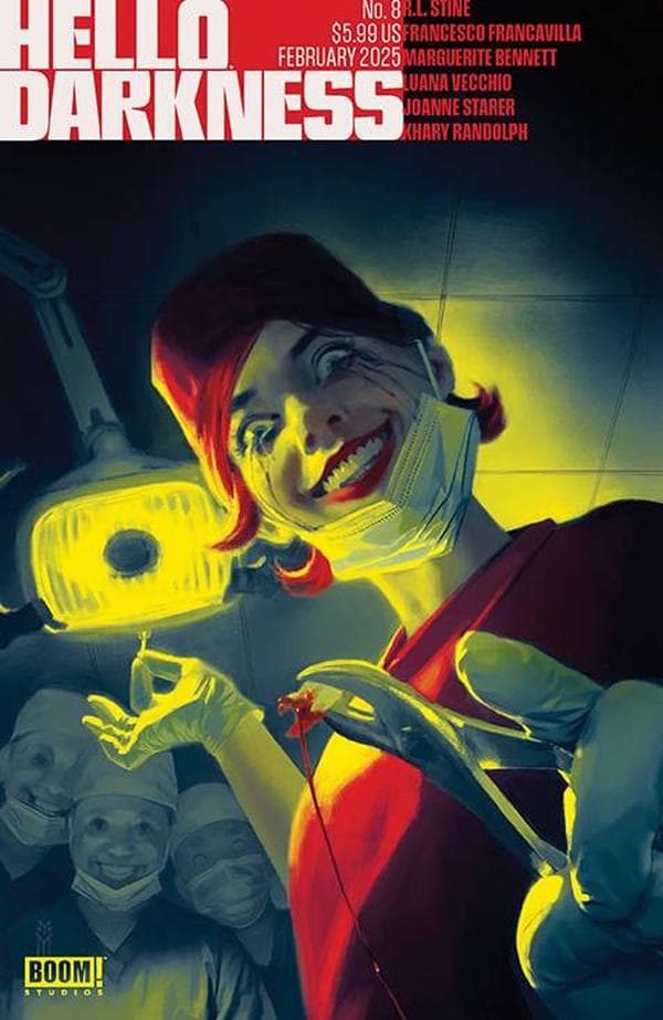 Hello Darkness #8 cover