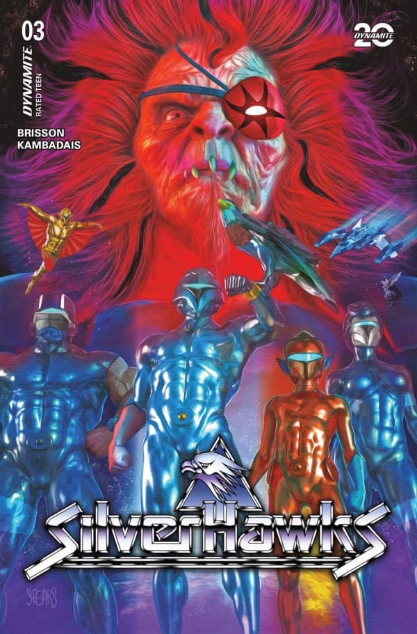 SilverHawks #3 cover