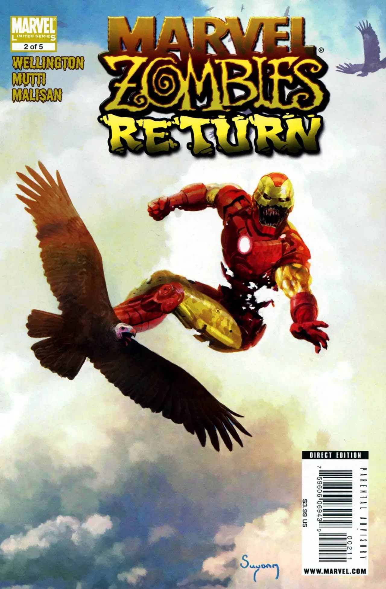 Marvel Zombies Return #2 cover