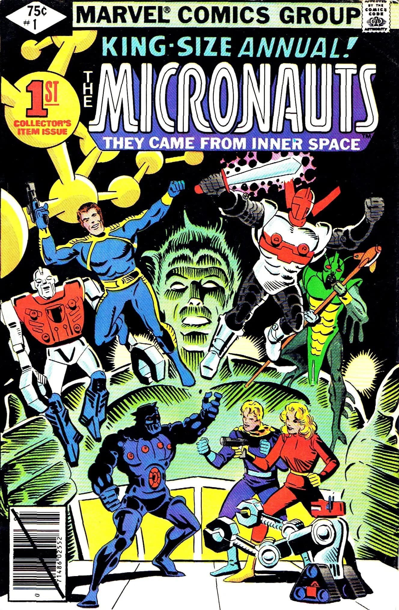 Micronauts Annual #1 cover