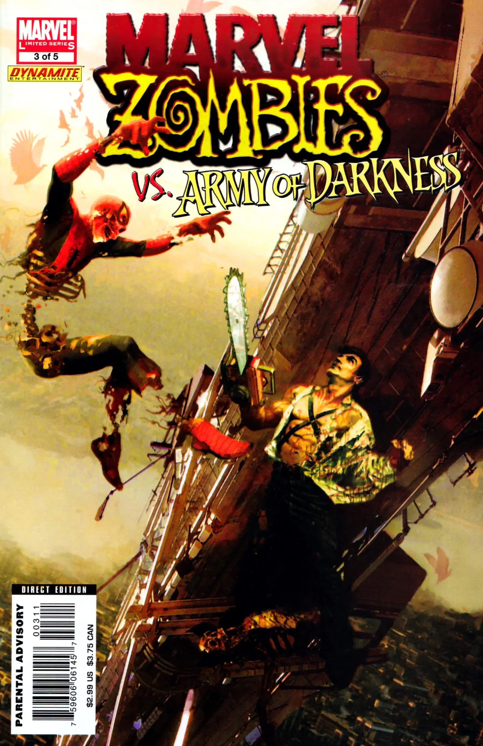 Marvel Zombies/Army of Darkness #3 cover