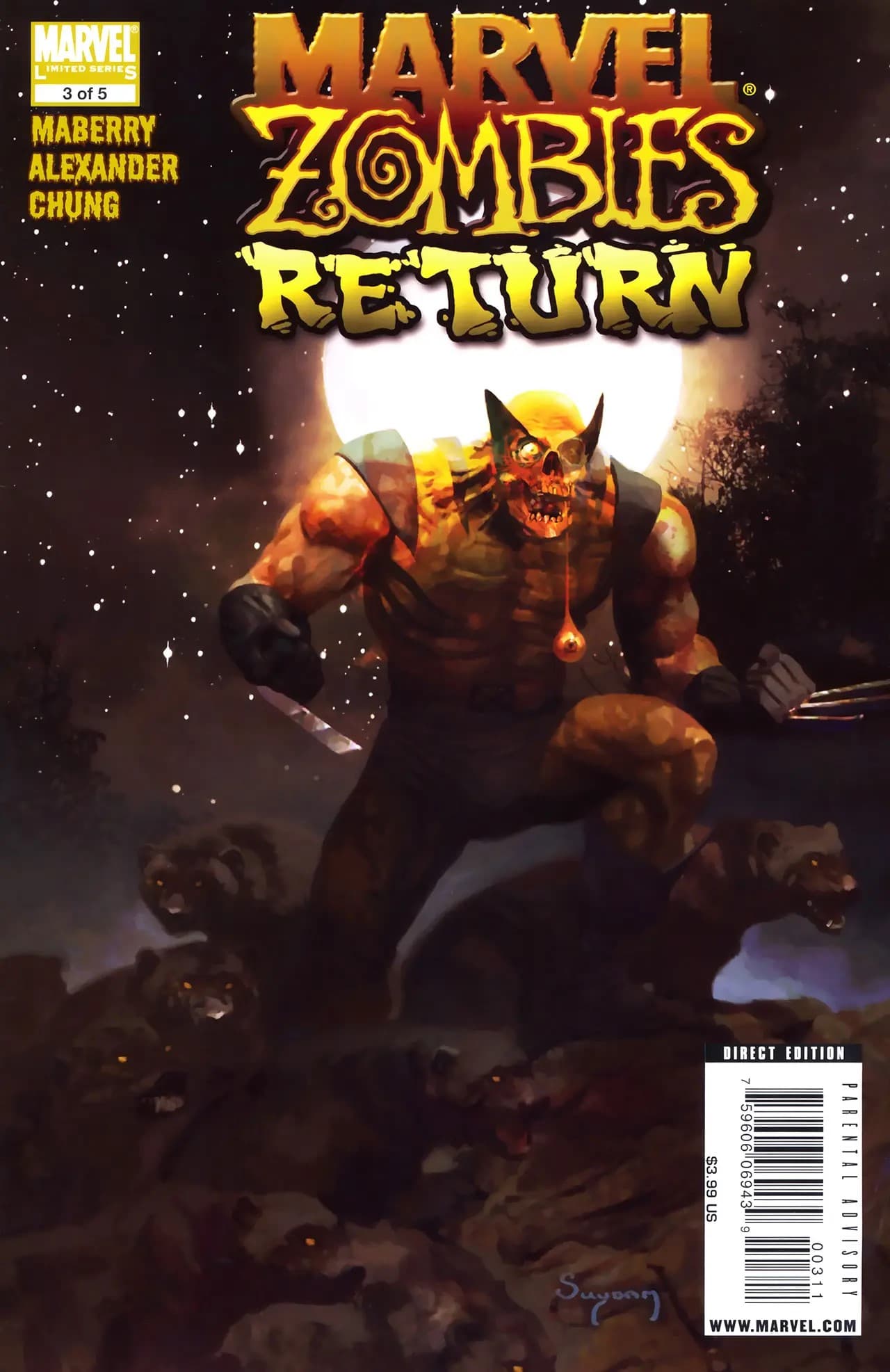 Marvel Zombies Return #3 cover