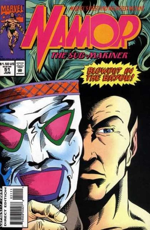 Namor, the Sub-Mariner #51 cover