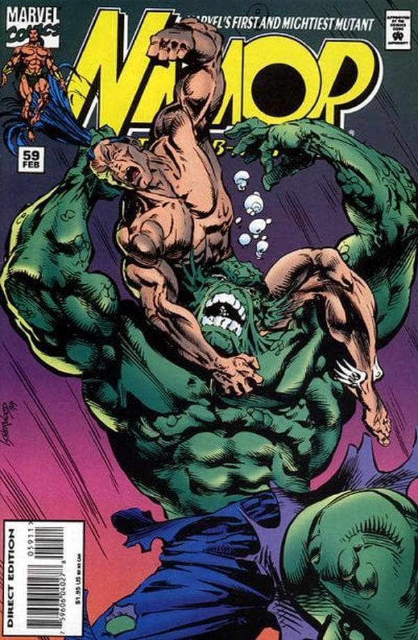 Namor, the Sub-Mariner #59 cover