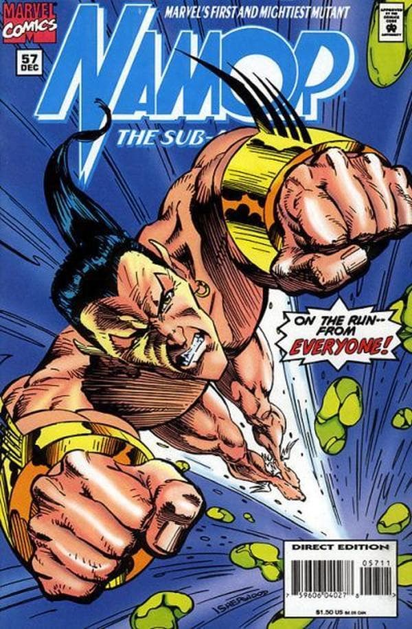 Namor, the Sub-Mariner #57 cover