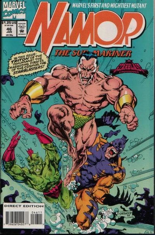Namor, the Sub-Mariner #46 cover