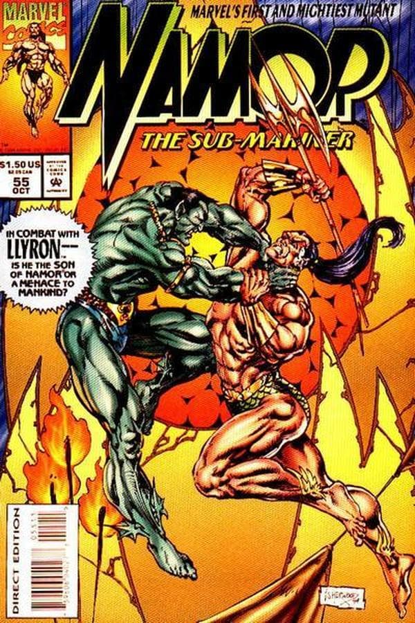 Namor, the Sub-Mariner #55 cover