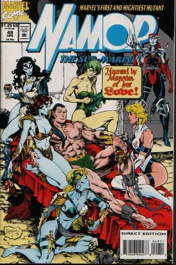 Namor, the Sub-Mariner #49 cover