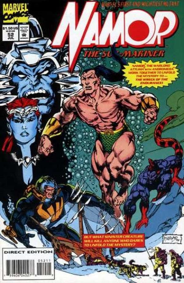 Namor, the Sub-Mariner #52 cover