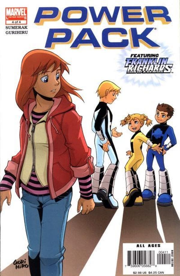 Power Pack #4 cover