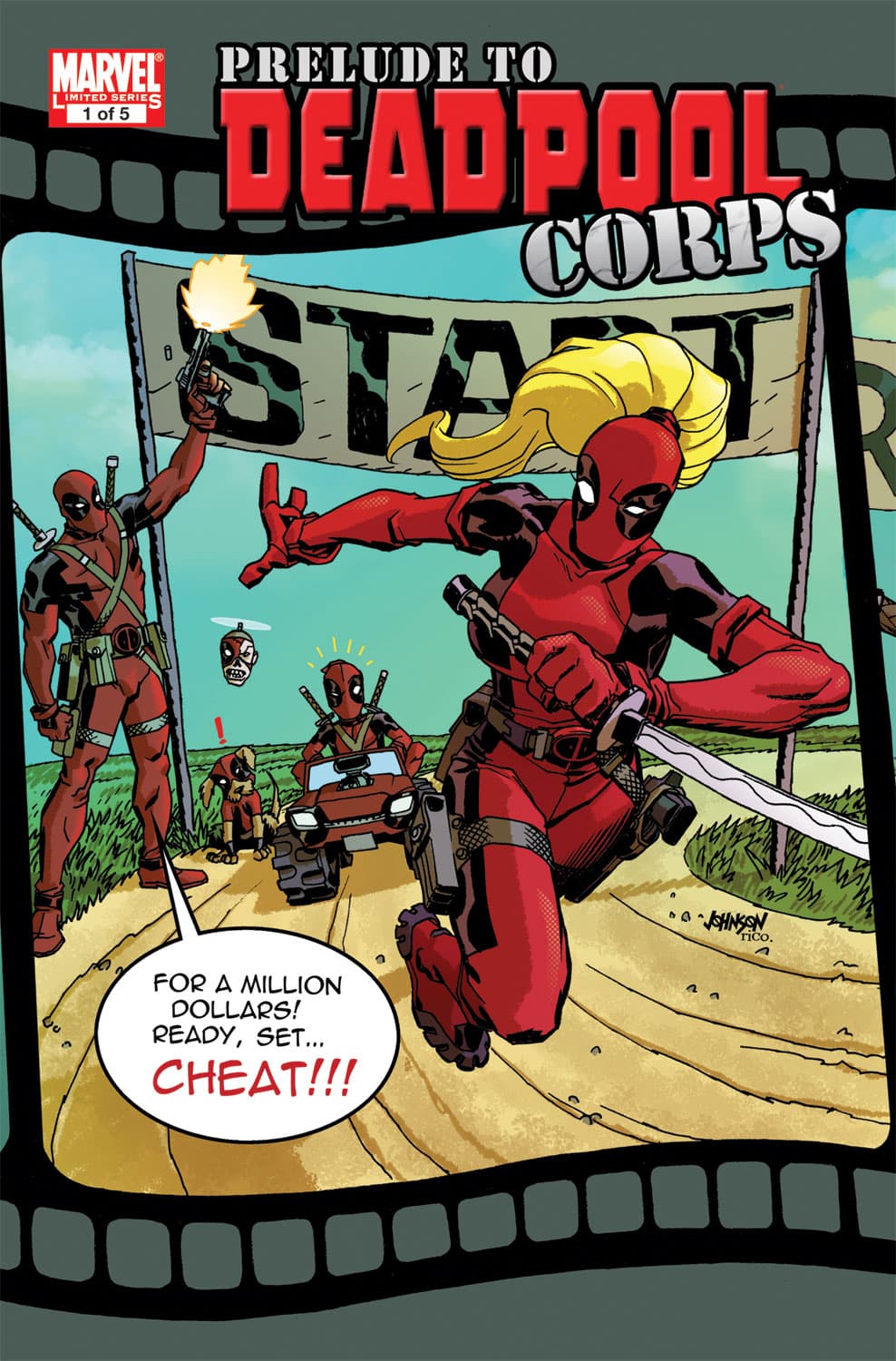 Prelude to Deadpool Corps #1 cover