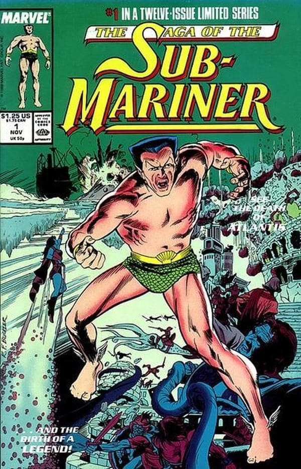 Saga of the Sub-Mariner cover — © Marvel Comics