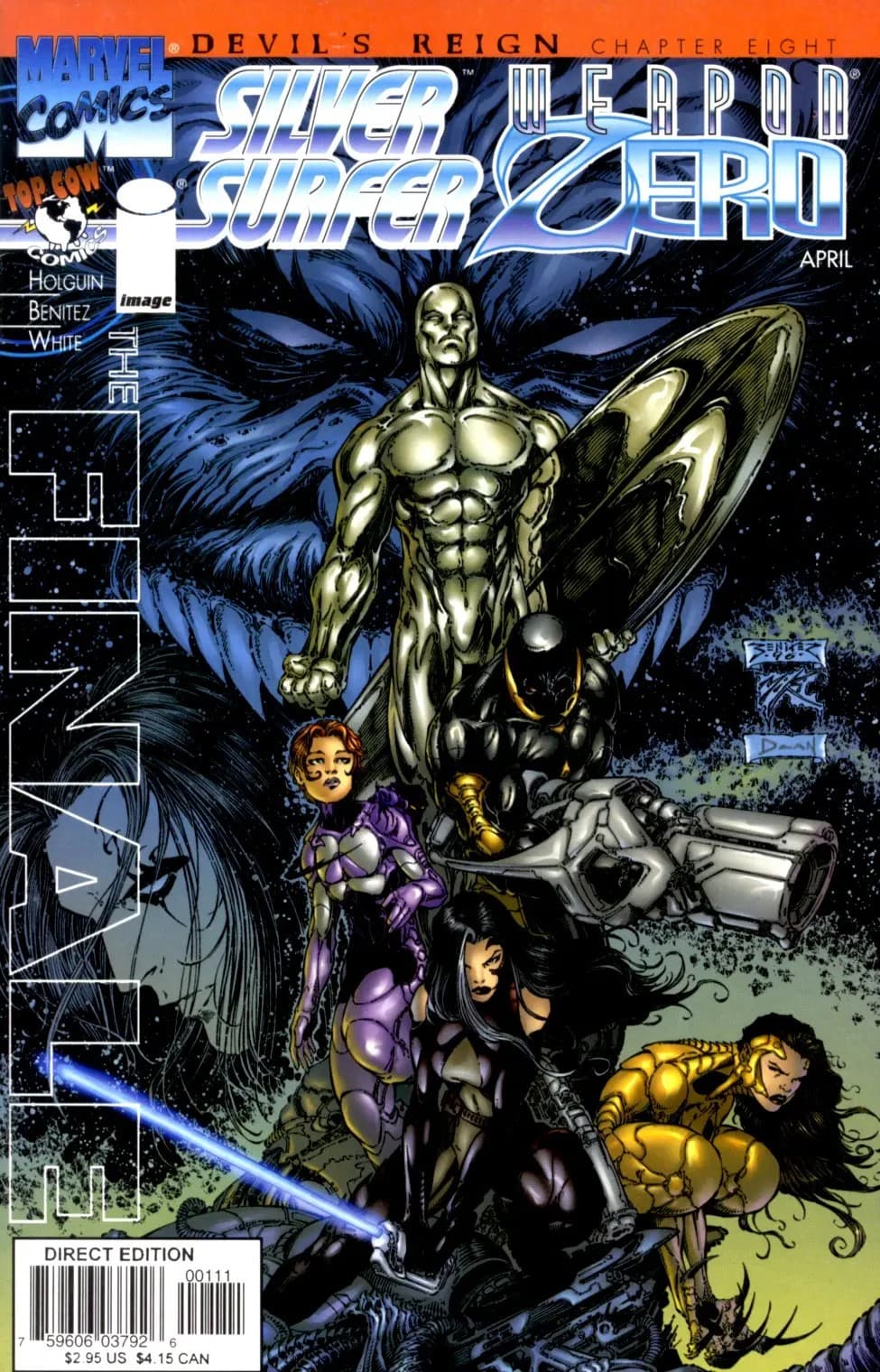 Silver Surfer / Weapon Zero cover — © Marvel Comics