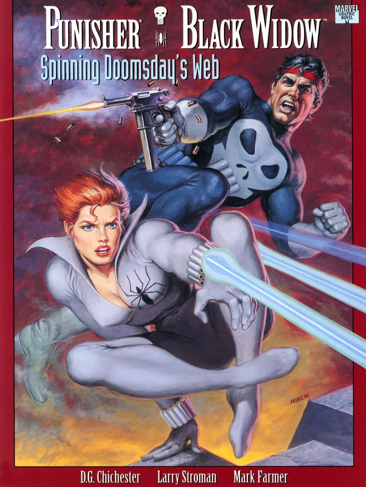 Punisher/Black Widow: Spinning Doomsday's Web #1 cover