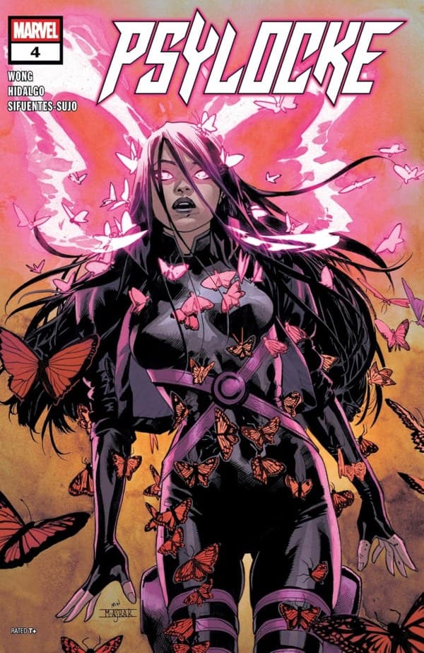 Psylocke #4 cover