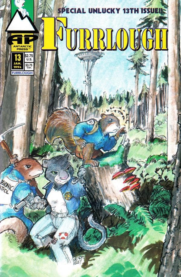 Furrlough #13 cover