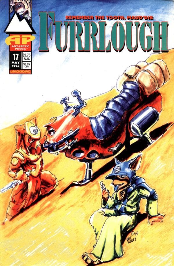 Furrlough #17 cover