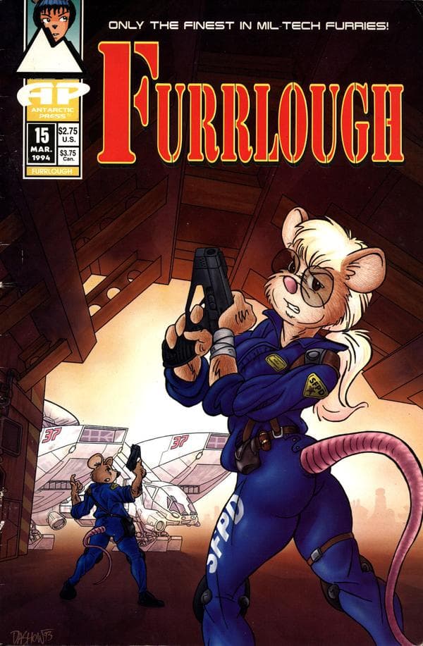 Furrlough #15 cover