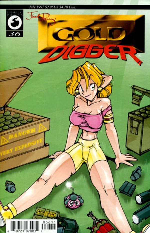 Gold Digger #36 cover