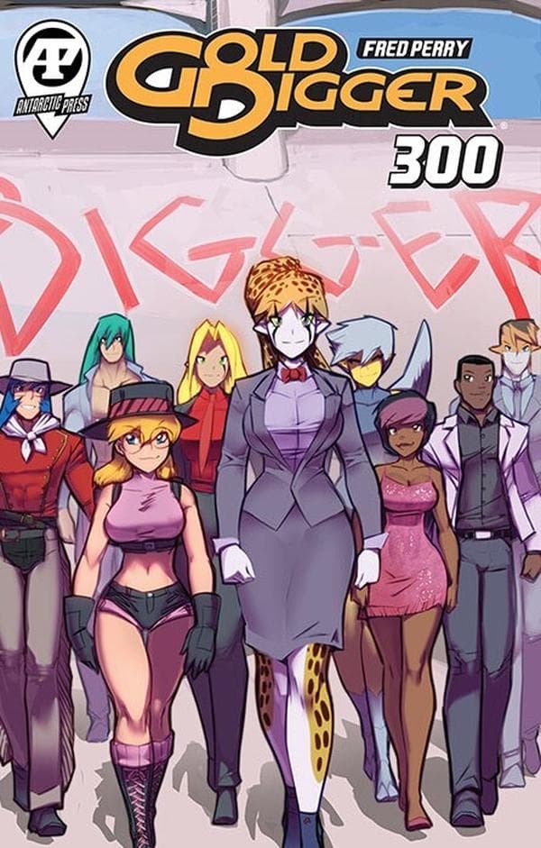 Gold Digger #300 cover