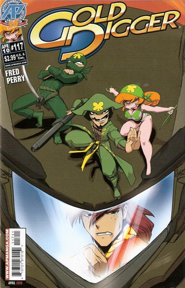 Gold Digger #117 cover