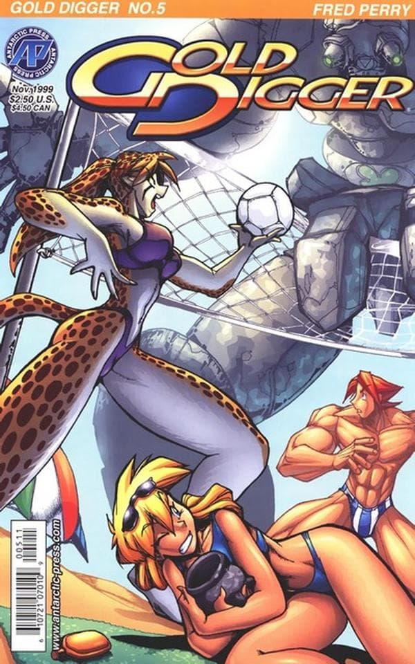 Gold Digger #5 cover