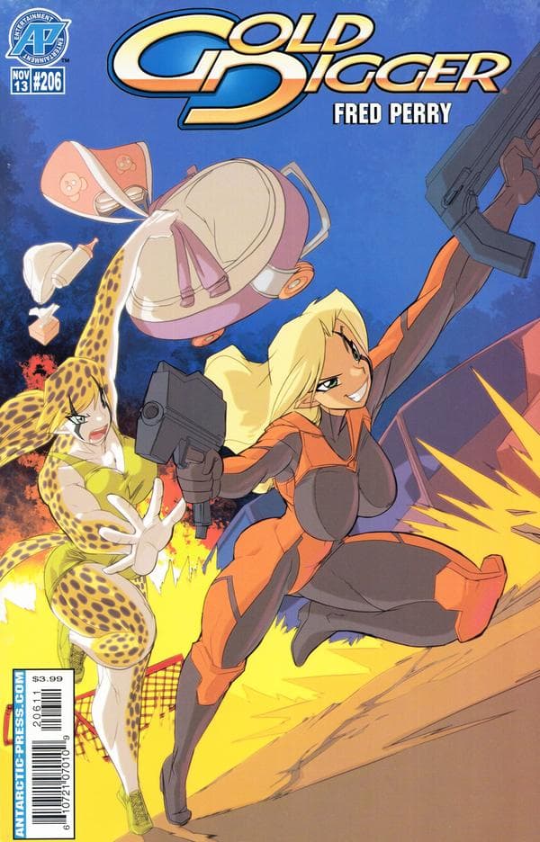 Gold Digger #206 cover