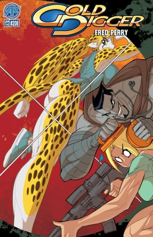 Gold Digger #208 cover