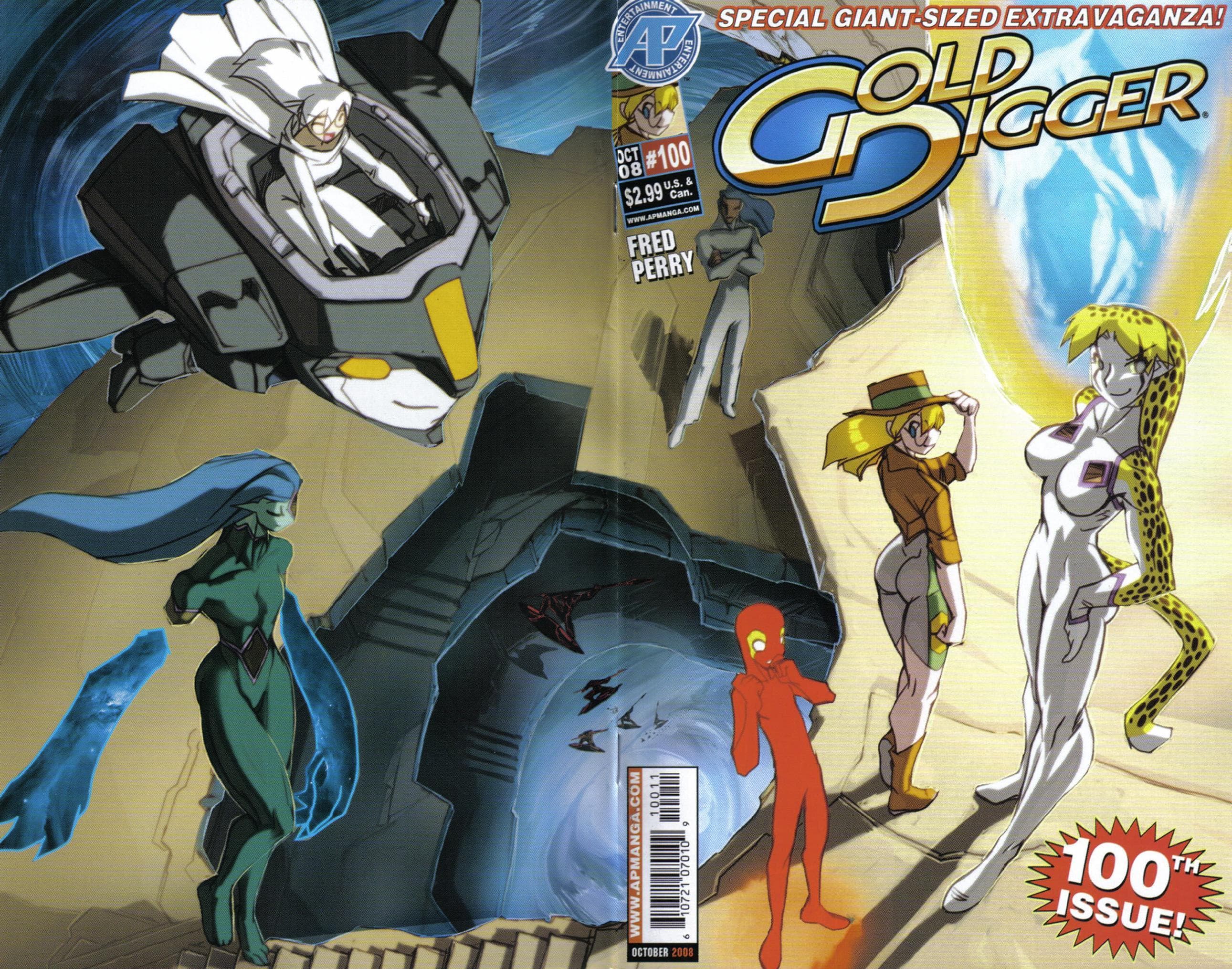 Gold Digger #100 cover