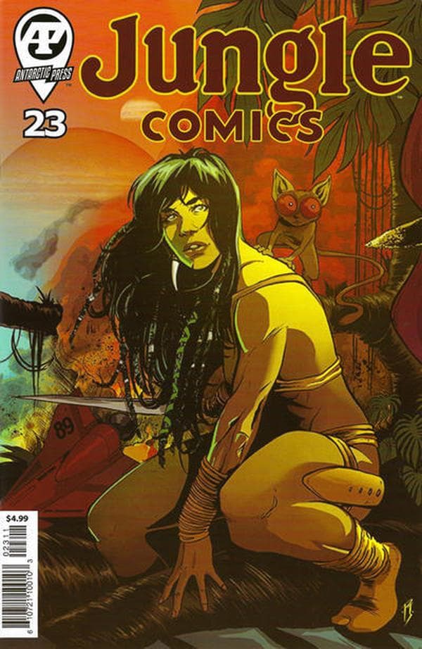 Jungle Comics #23 cover
