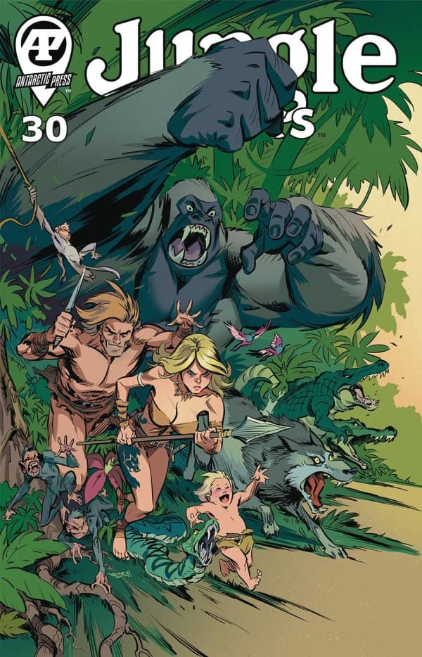 Jungle Comics #30 cover