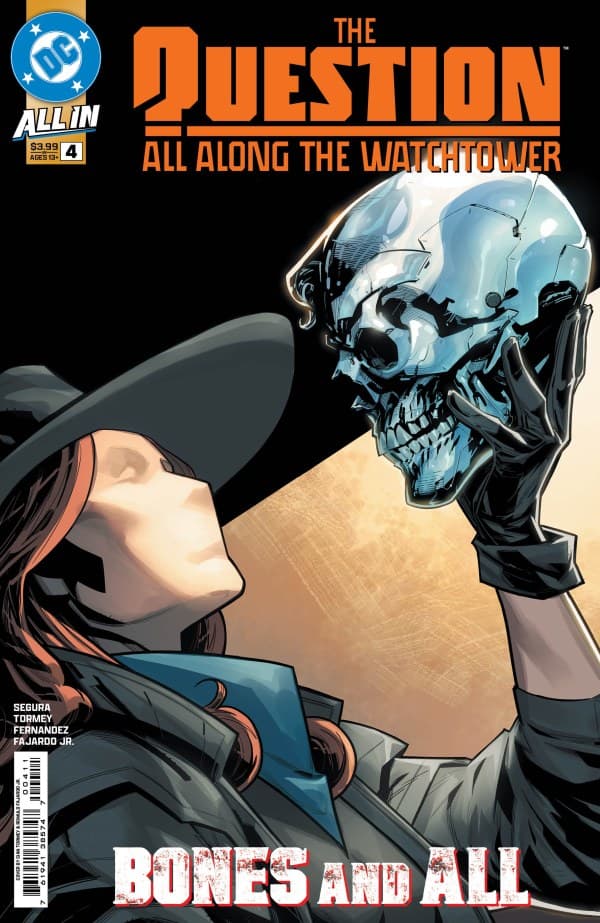 The Question: All Along the Watchtower #4 cover