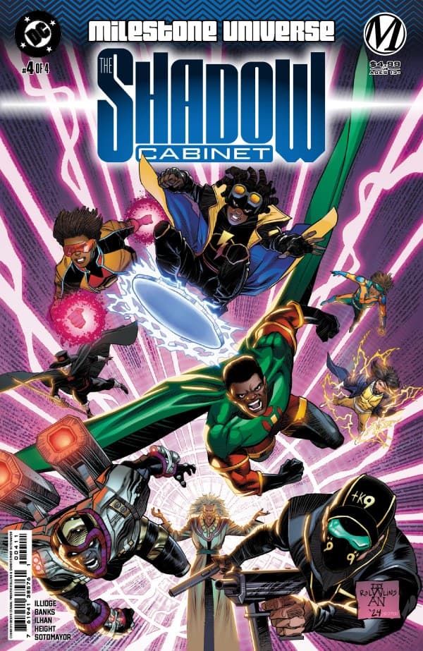Milestone Universe: The Shadow Cabinet #4 cover