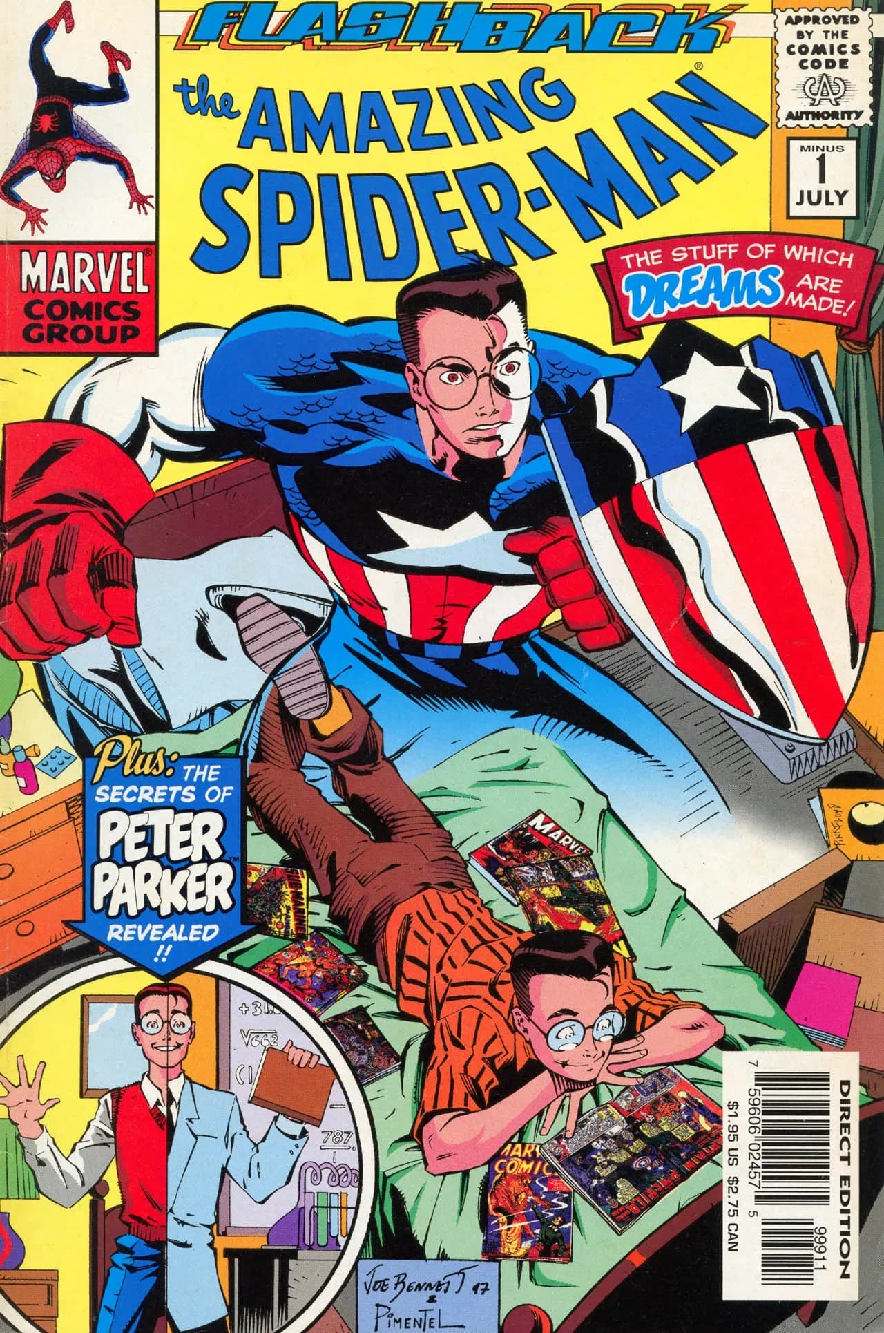 The Amazing Spider-Man #-1 cover