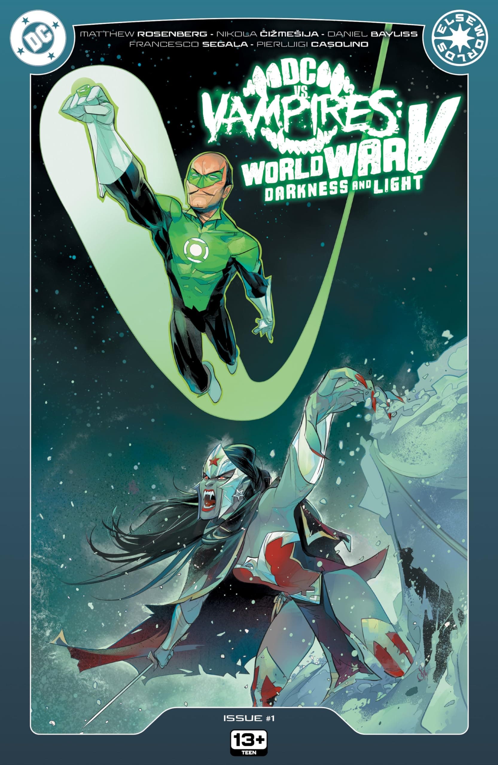 DC vs. Vampires: World War V: Darkness and Light #1 cover