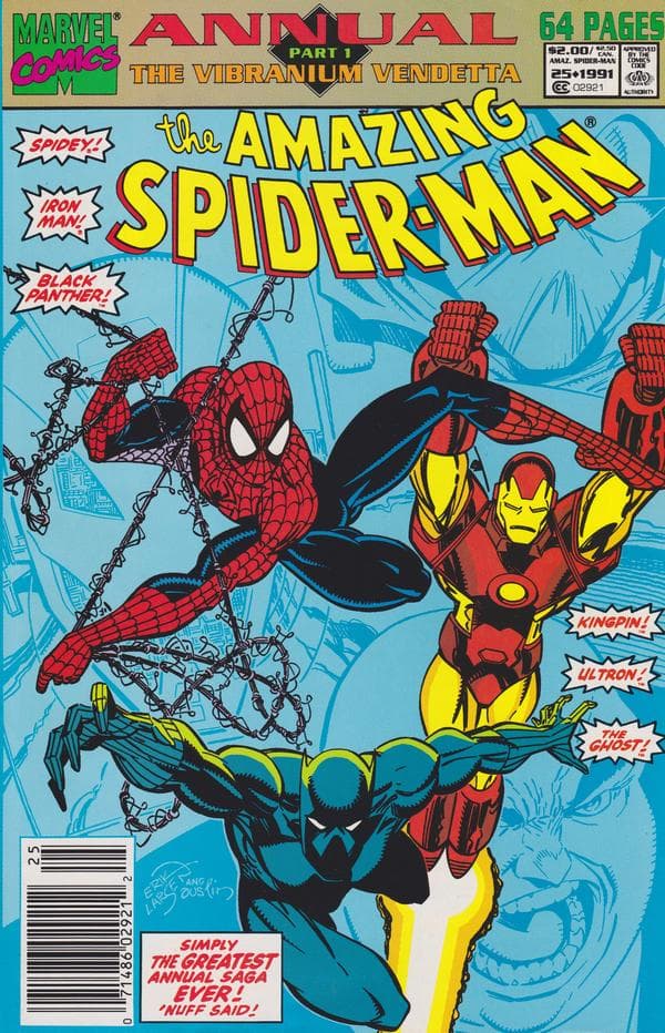 The Amazing Spider-Man Annual #25 cover