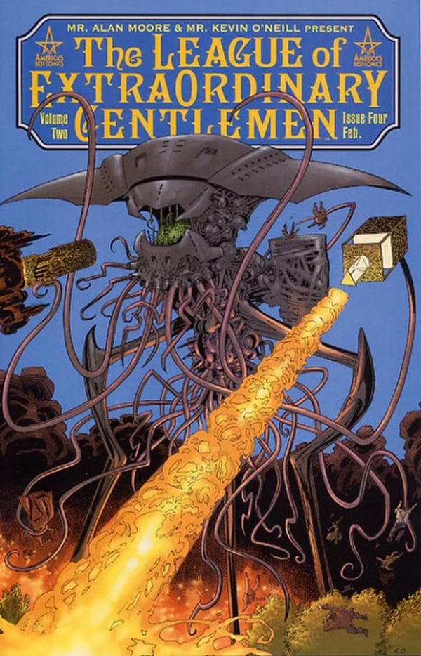 The League of Extraordinary Gentlemen #4 cover